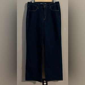 $8❤️Bundled Old Navy High-Rise Wide-Leg Jeans in Dark Blue